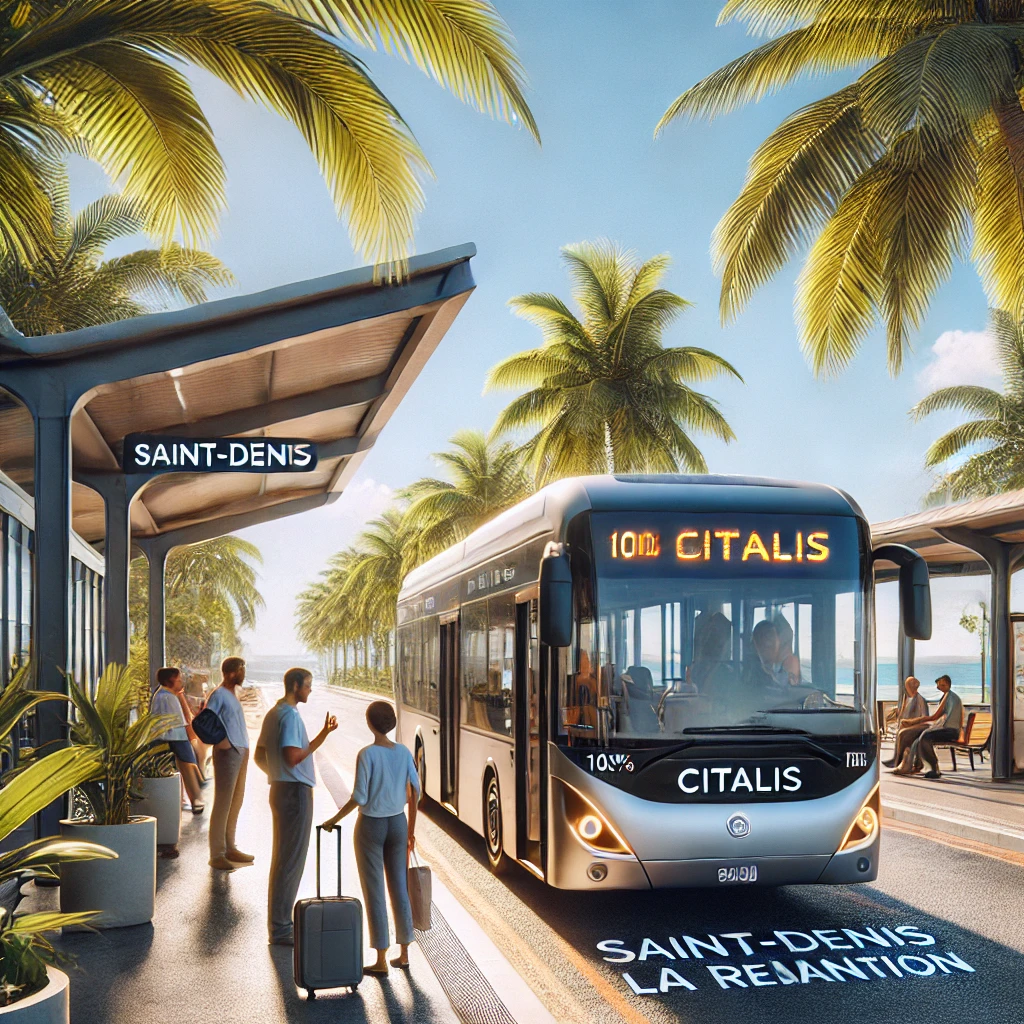 La Citalis teste son premier bus 100 % électrique à Saint-Denis